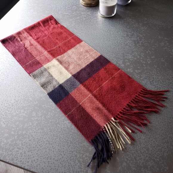 Christian Dior Scarf (Unisex) Red, Navy, Cream - Picture 3 of 4